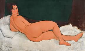 nu couché Modigliani